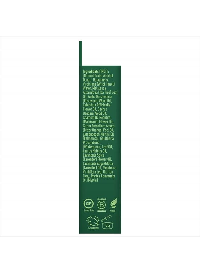 Herbal Blemish Touch Stick with Natural Extracts & Essential Oils - .31 Fl Ounce - Antiseptic Tea Tree Oil - Chamomile - Lavender - Palmarosa - Clear & Radiant Skin