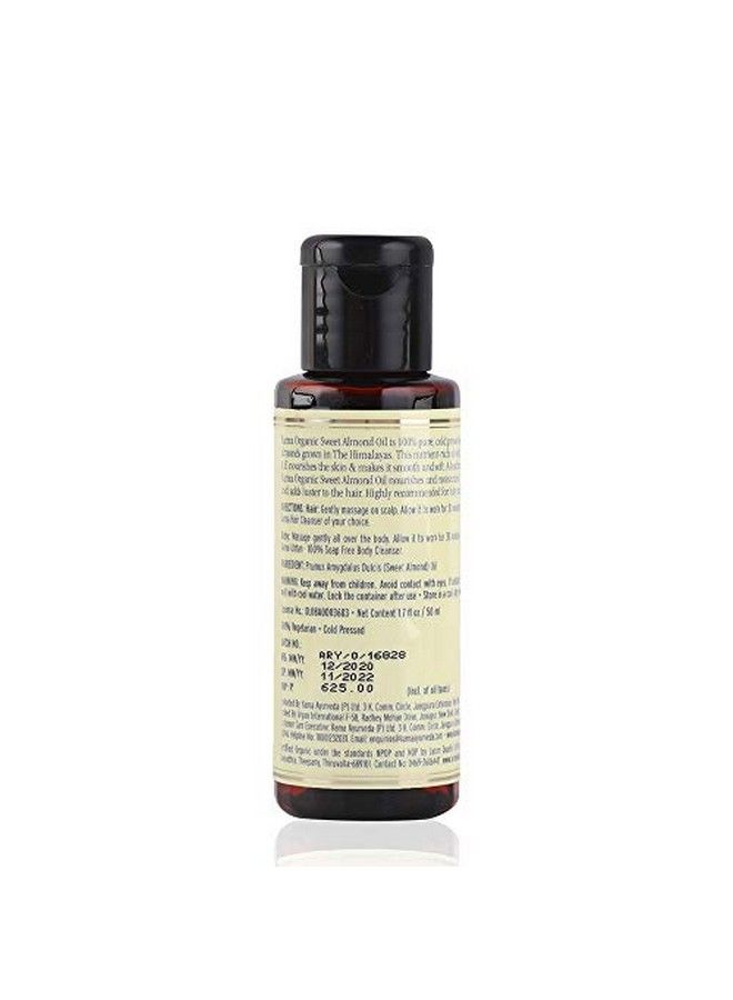 Organic Sweet Almond Oil (50Ml In)