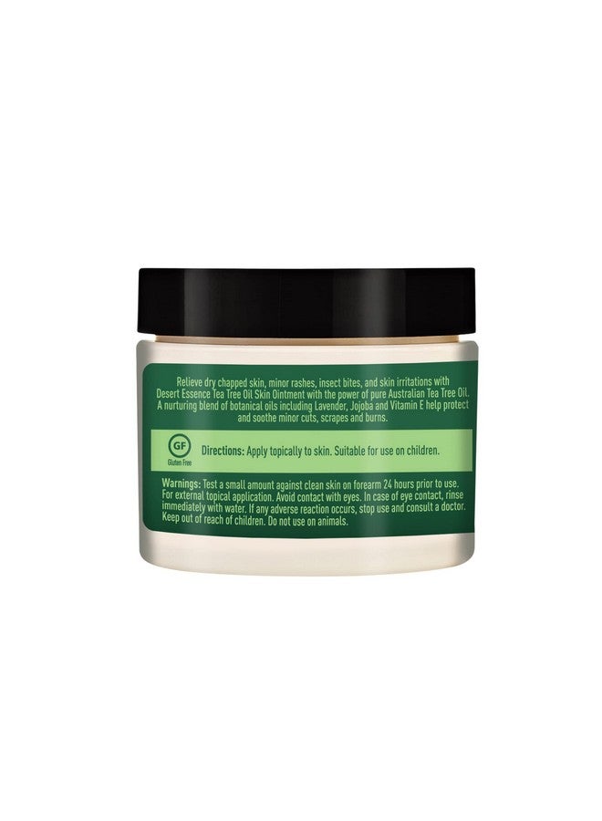 Tea Tree Oil Skin Ointment1 Fl Ouncejojoba & Lavender Essential Oilsvitamin Esweet Almond Extractmoisturizer For Dry Skin Skin Irritations Cuticles