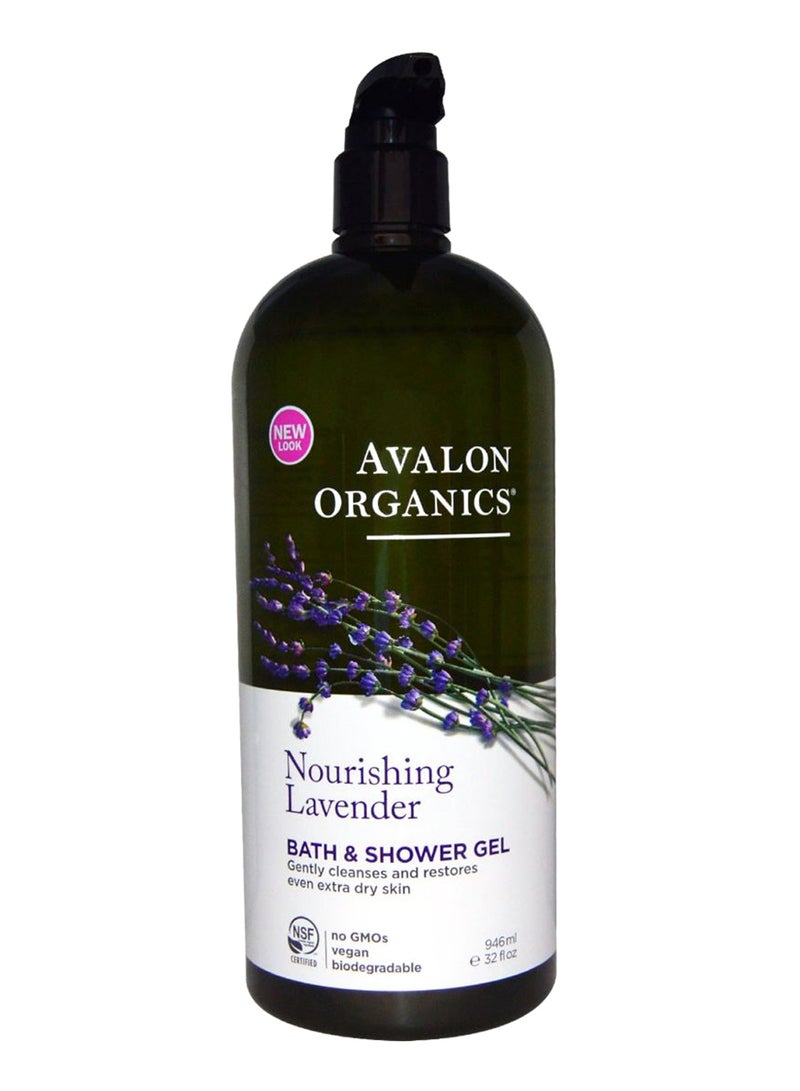 Nourishing Lavender Bath And Shower Gel 946ml