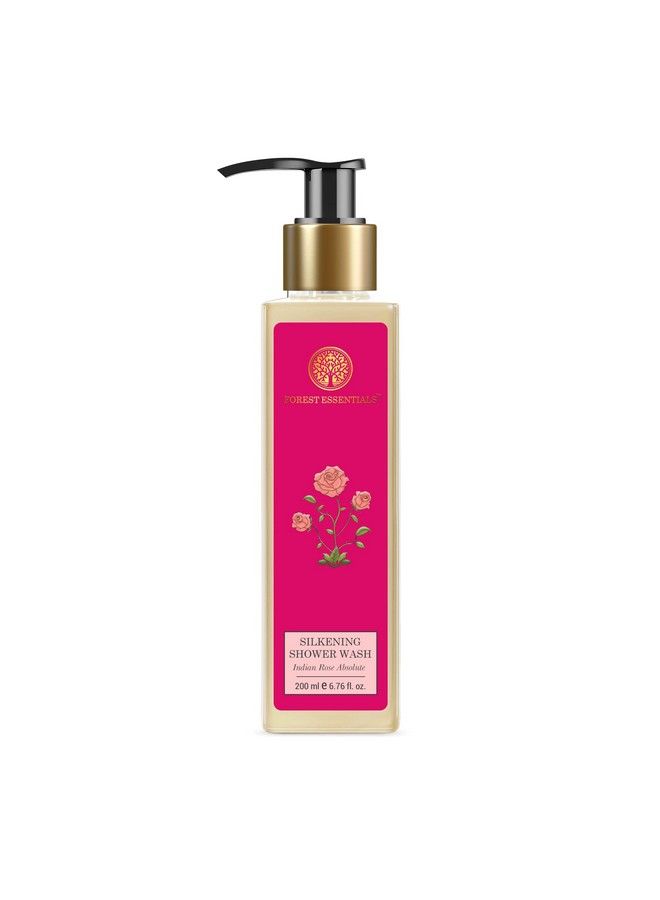 Silkening Shower Wash Indian Rose Absolute 200 Ml