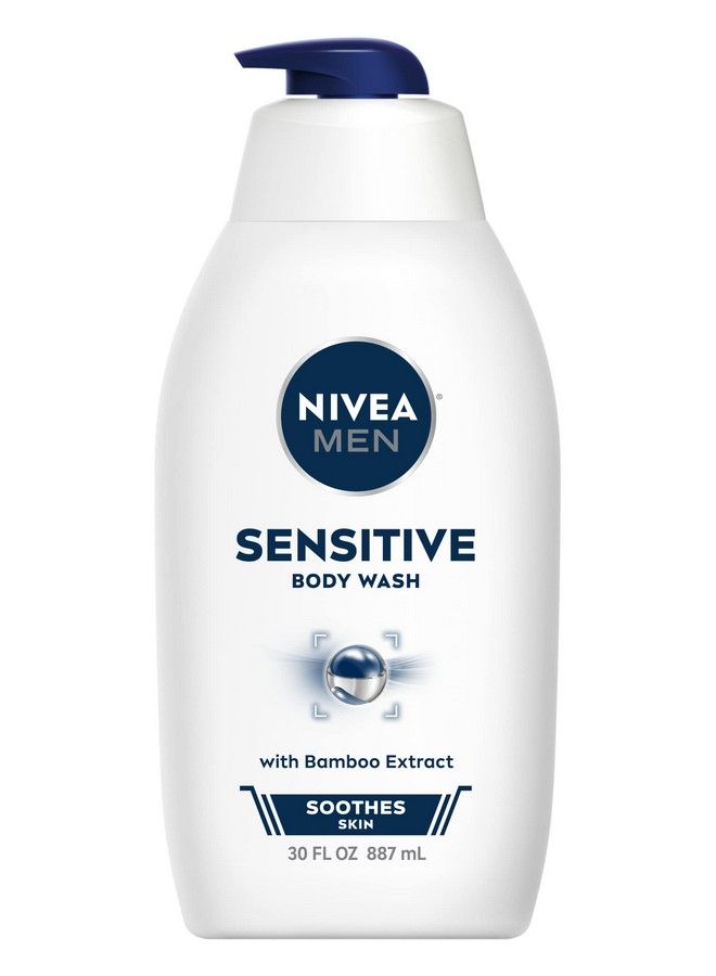 Sensitive Body Wash For Sensitive Skin With Bamboo Extract 30 Fl Oz Bottle