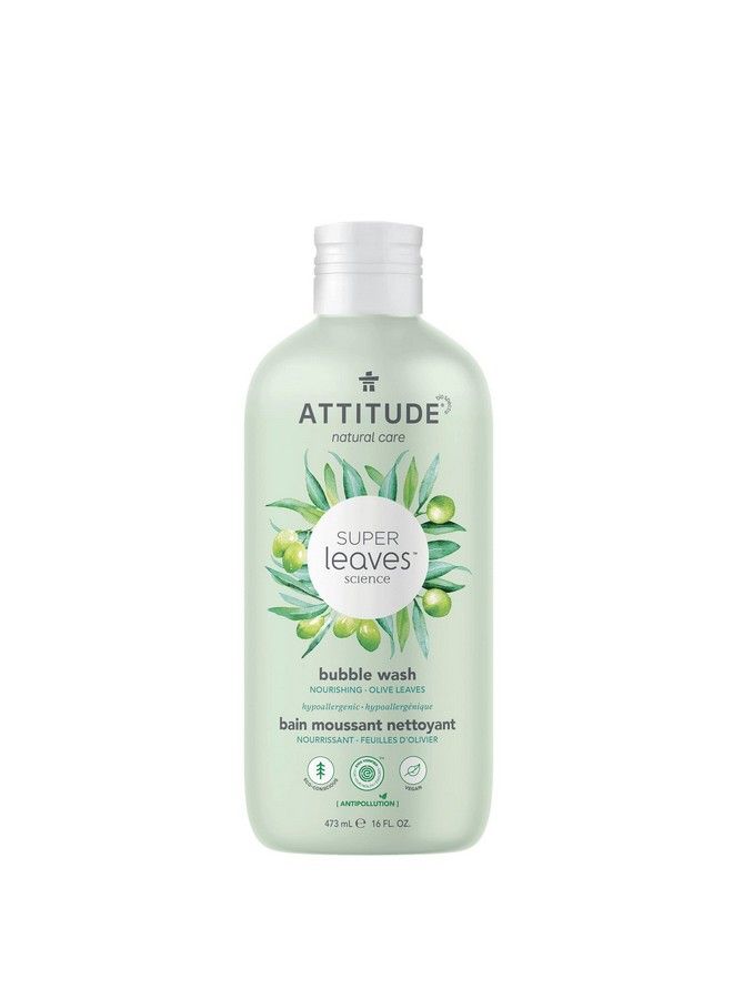 Bubble Bath Plant And Mineralbased Ingredients Dermatologisttested Vegan And Crueltyfree Body Care Products Olive Leaves 16 Fl Oz (11693)