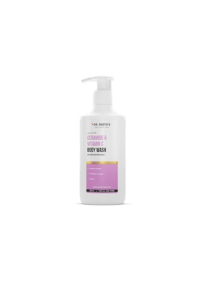 Dr. Sheth's Ceramide & Vitamin C Moisturizing Body Wash 250 mL