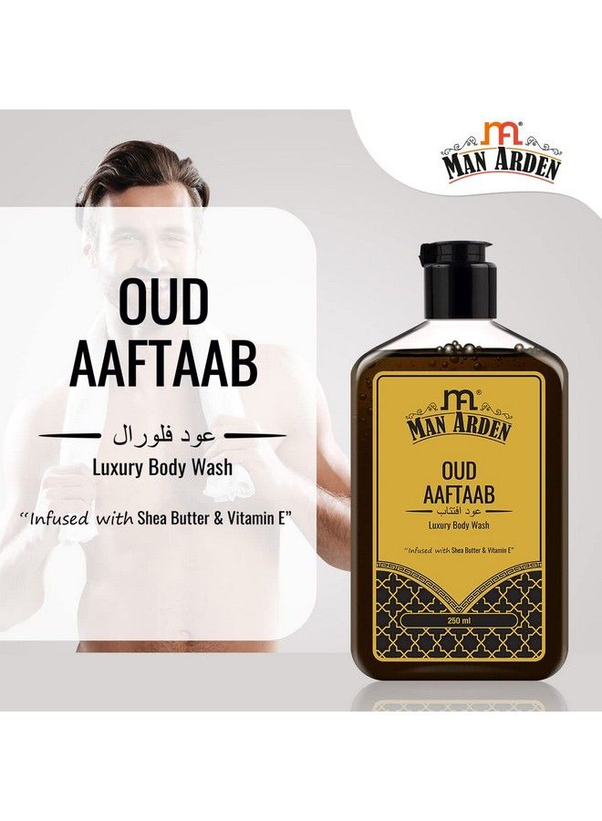 Oud Aaftaab Luxury Body Wash Infused With Shea Butter & Vitamin E 250Ml