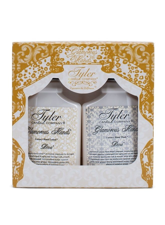 Candle Glamorous Hand Bath and Shower Gift Set, Diva