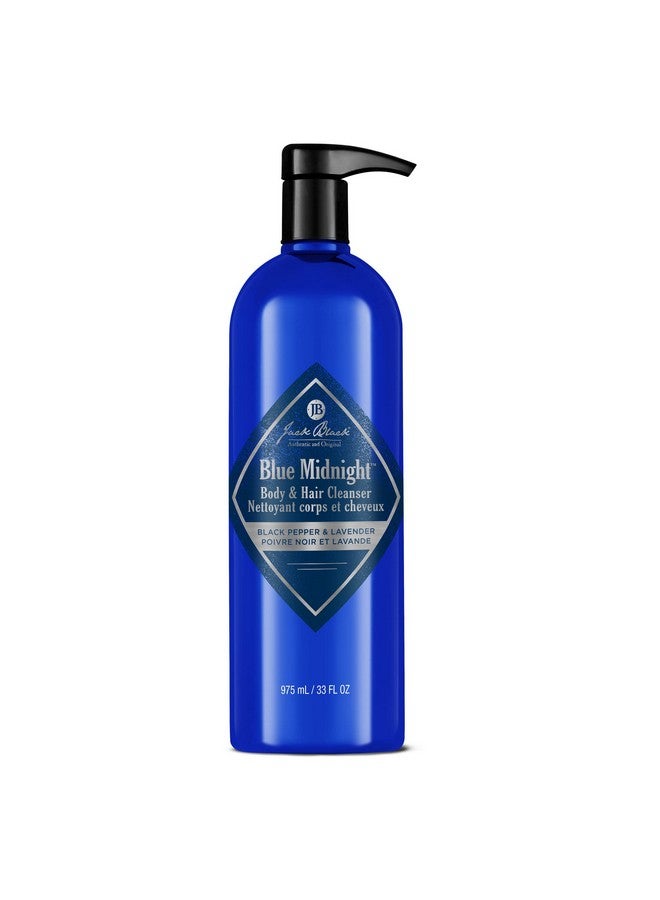 Ack Black Blue Midnight Hair & Body Cleanser 33Oz