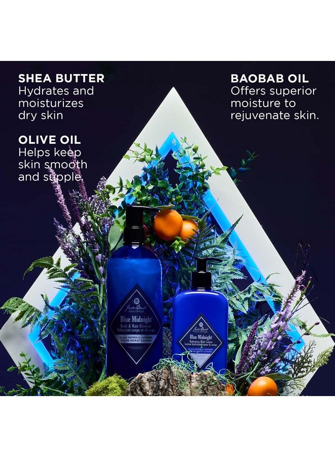 Ack Black Blue Midnight Hair & Body Cleanser 33Oz