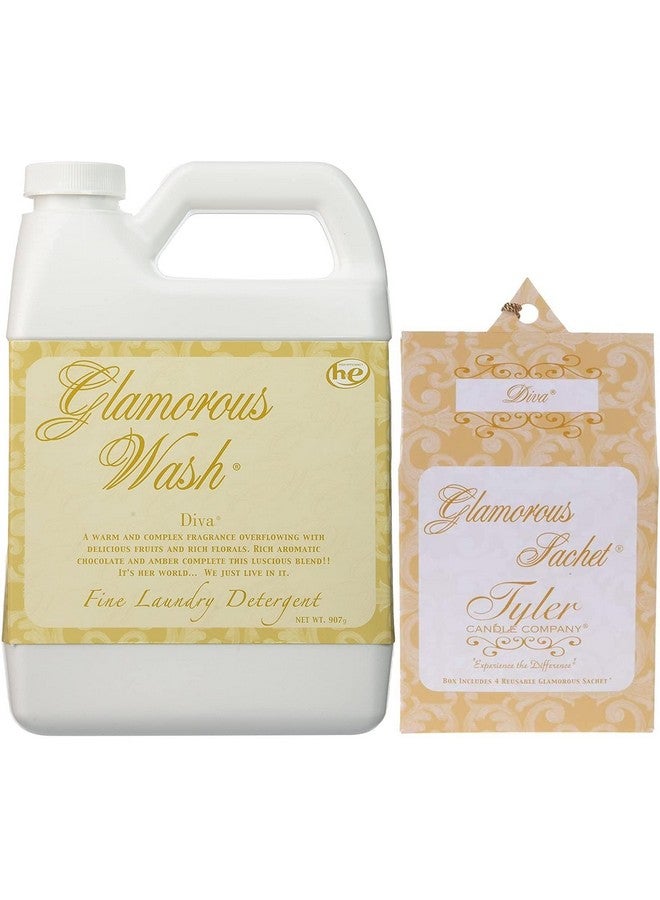 Yler Liquid Glamorous Wash Diva 907G. (With Dryer Sachets)