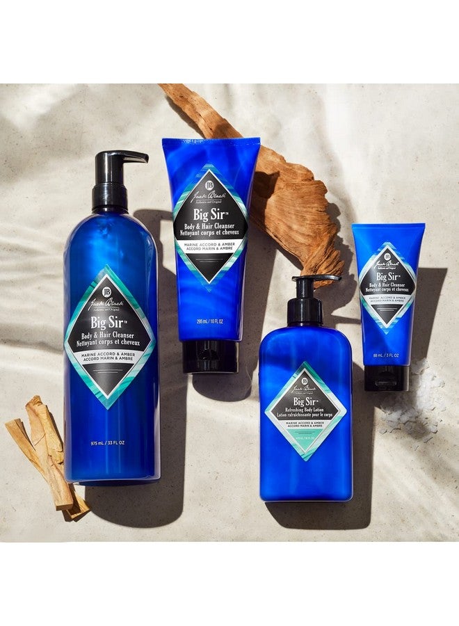 Big Sir Hair And Body Cleanser 33Oz