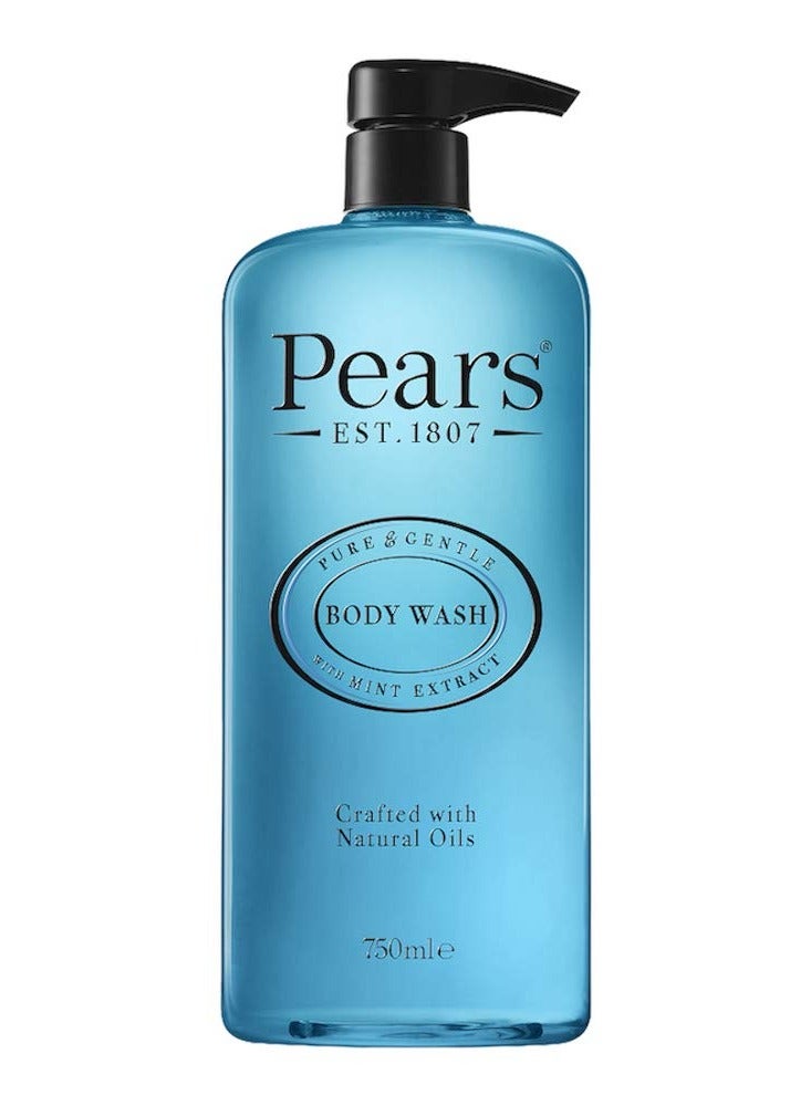 Pears Pure Gentle Body Wash with Mint Extract 750 ml