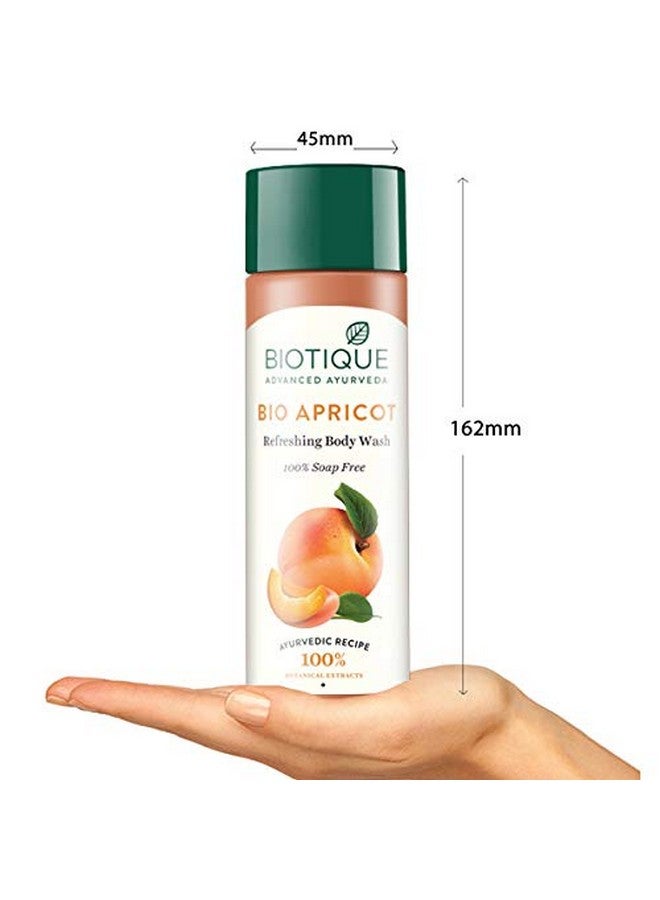 Apricot Refreshing Body Wash Keeps Skin Fresh And Clean Brightens Skin And Reducing Dark Spots  100% Botanical Extracts Suitable For All Skin Types 190Ml