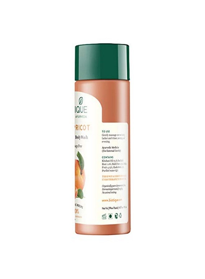 Apricot Refreshing Body Wash Keeps Skin Fresh And Clean Brightens Skin And Reducing Dark Spots  100% Botanical Extracts Suitable For All Skin Types 190Ml