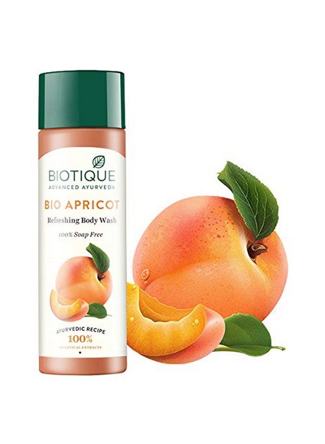 Apricot Refreshing Body Wash Keeps Skin Fresh And Clean Brightens Skin And Reducing Dark Spots  100% Botanical Extracts Suitable For All Skin Types 190Ml