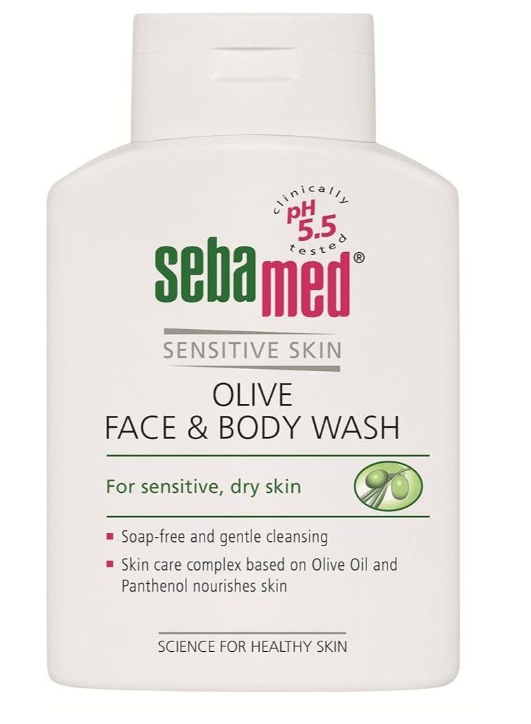 Seba-med, Liquid Face And Body Wash, 500ml