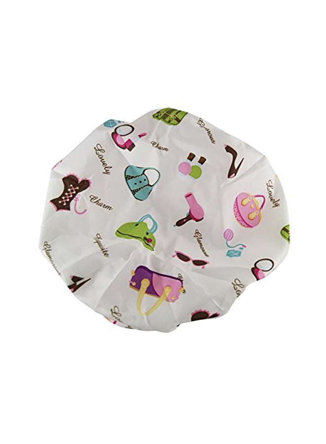 Mold Resistant Lined Shower Cap Multicolour