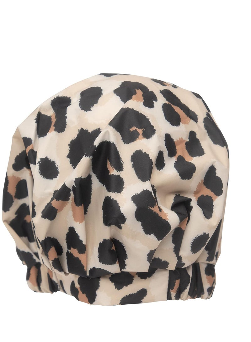 Eco-Friendly Shower Cap- Leopard