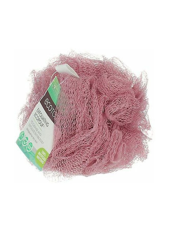 Exfoliating Ecopouf Bath Sponge Pink