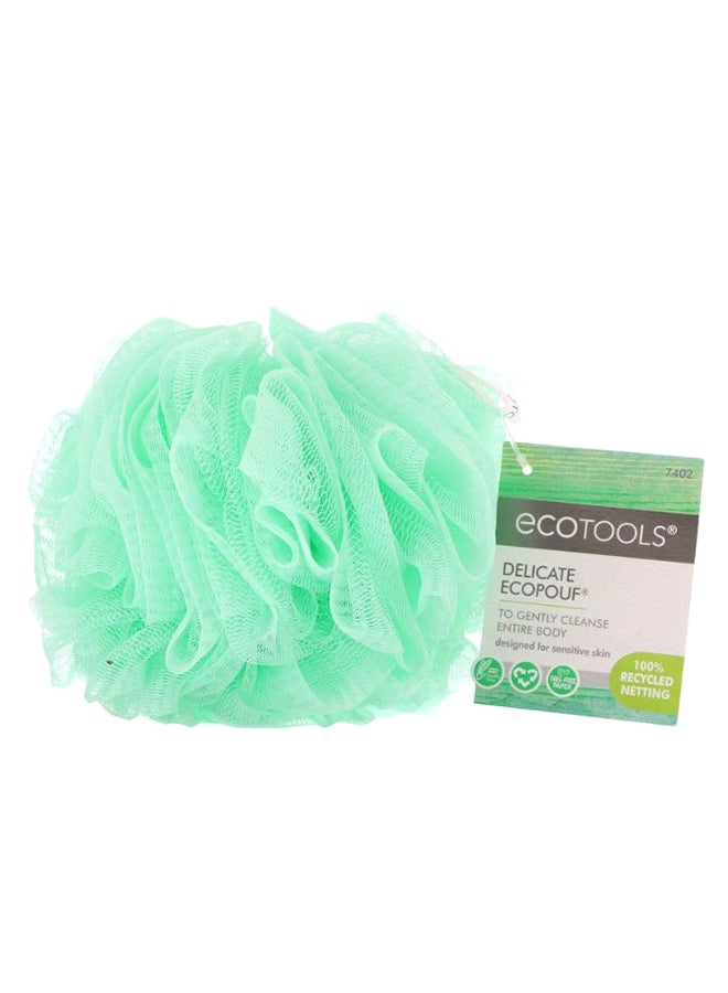 Delicate EcoPouf Bath Sponge Green