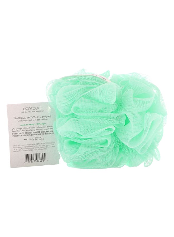 Delicate EcoPouf Bath Sponge Green