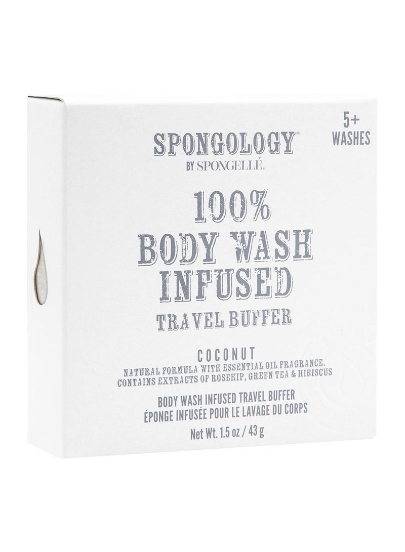 Spongology Travel Buffer Coconut 5+ Washes