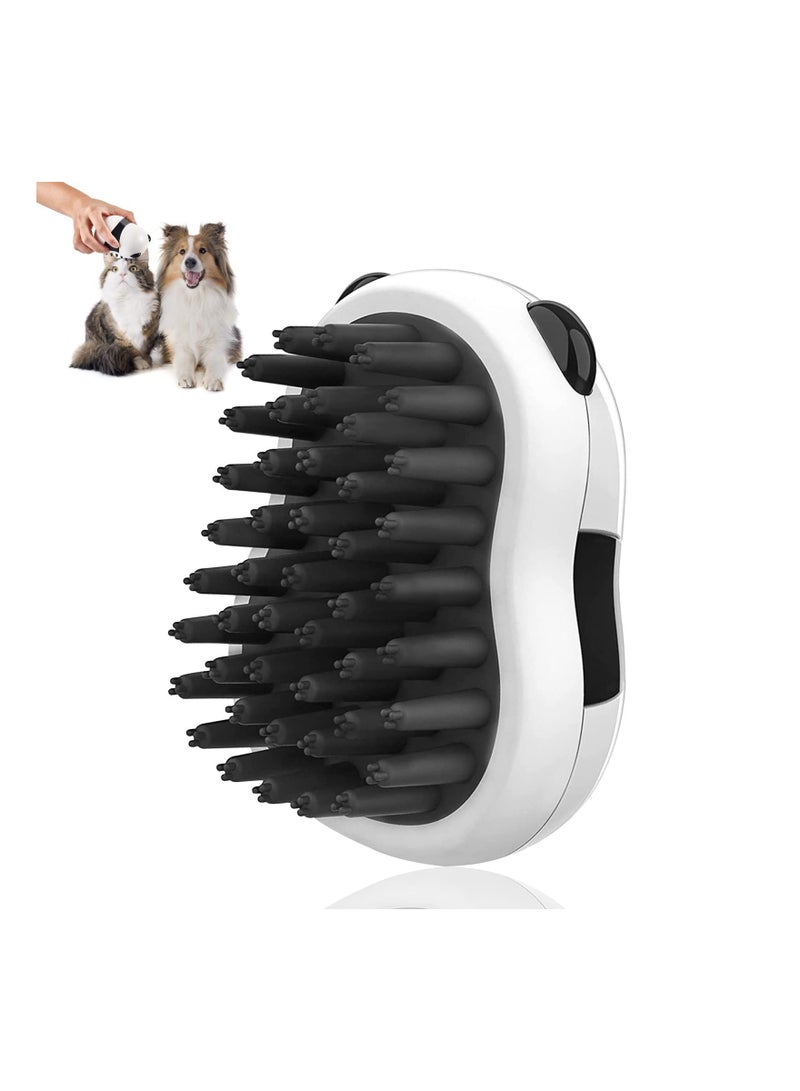 Bath Brush, Wet and Dry Soft Silicone Dog Massage Suitable for Bathing, of Short, Medium Long Haired Pets