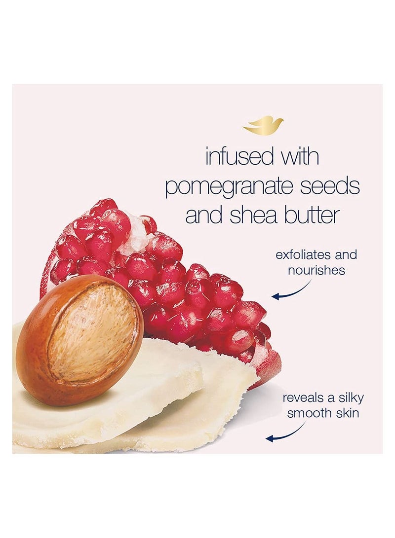 Dove Body Polish Exfoliating Scrub Moisturizing 298gm