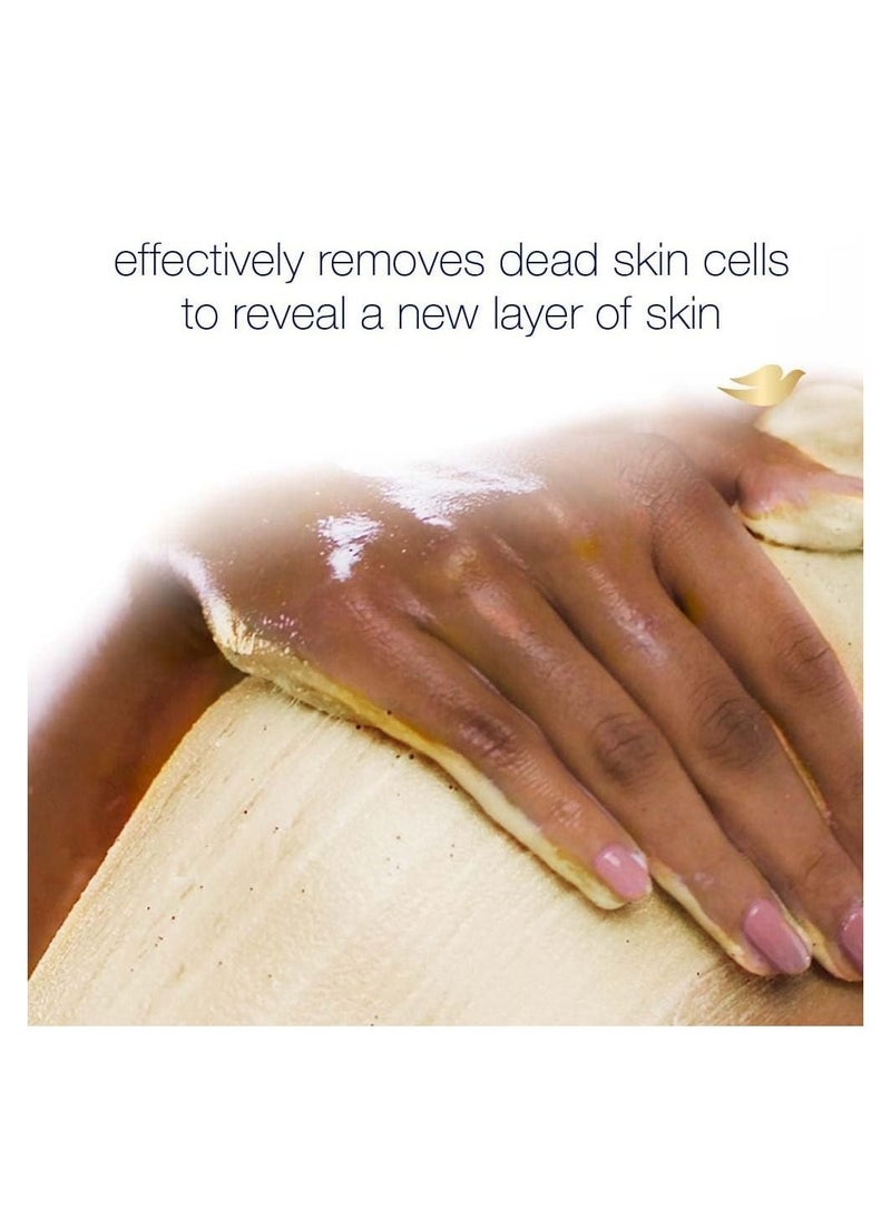 Exfoliating Body Polish Scrub For Dry Skin With Crushed Almond And Mango Butter Gently Exfoliates And Moisturizes To Reveal Instantly Soft Smooth And Healthy Skin 298gm