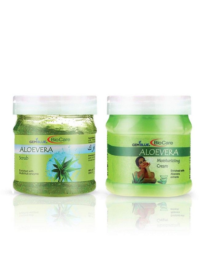 Aleovera Scrub And Cream Pack Of 2