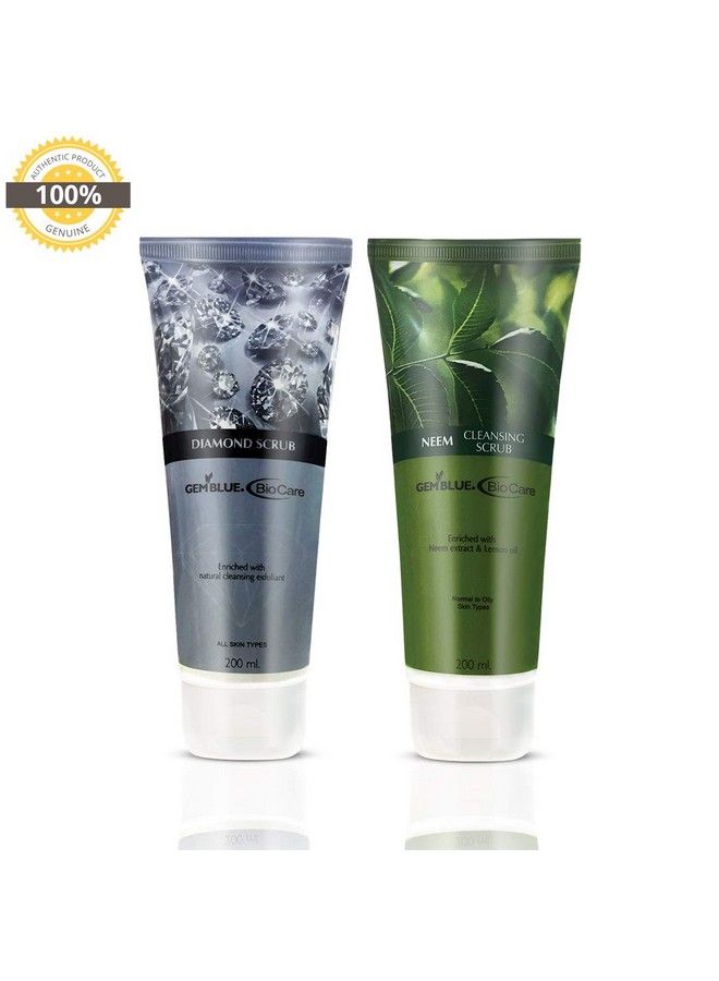 Diamond Scrub 200Ml+ Neem Scrub 200Ml