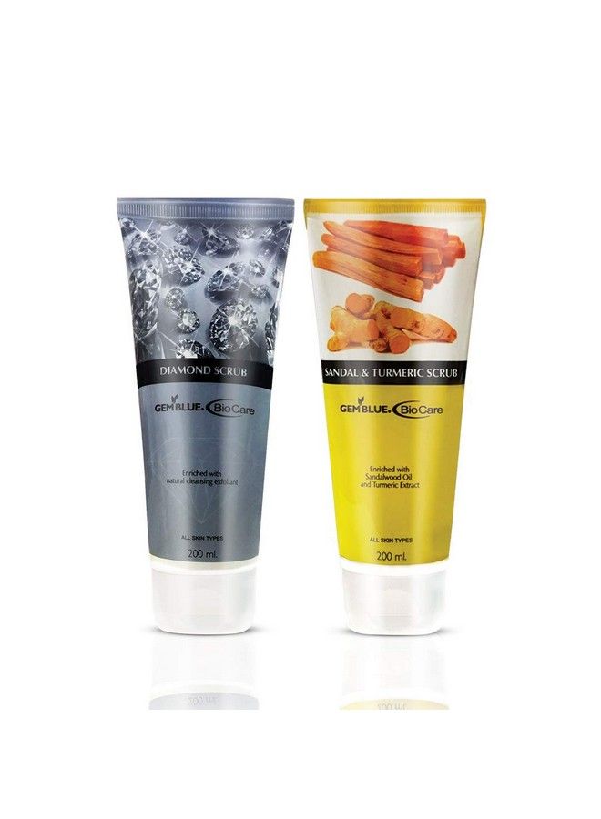 Diamond Scrub 200Ml+ Sandal & Turmeric Scrub 200Ml