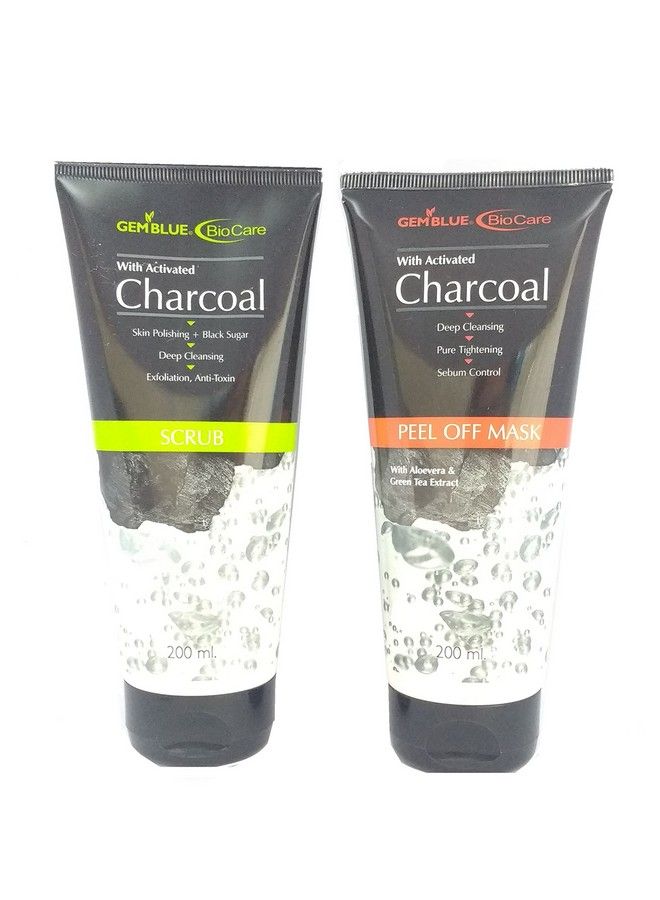 Charcoal Scrub And Peel Off Mask