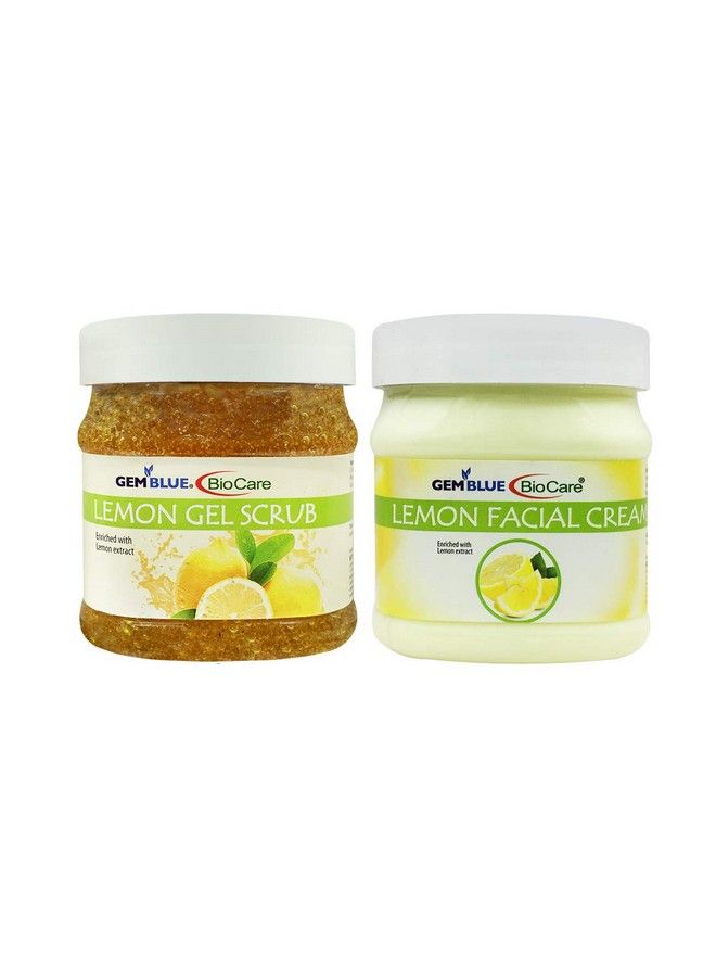 Lemon Scrub + Cream Pack Of 2