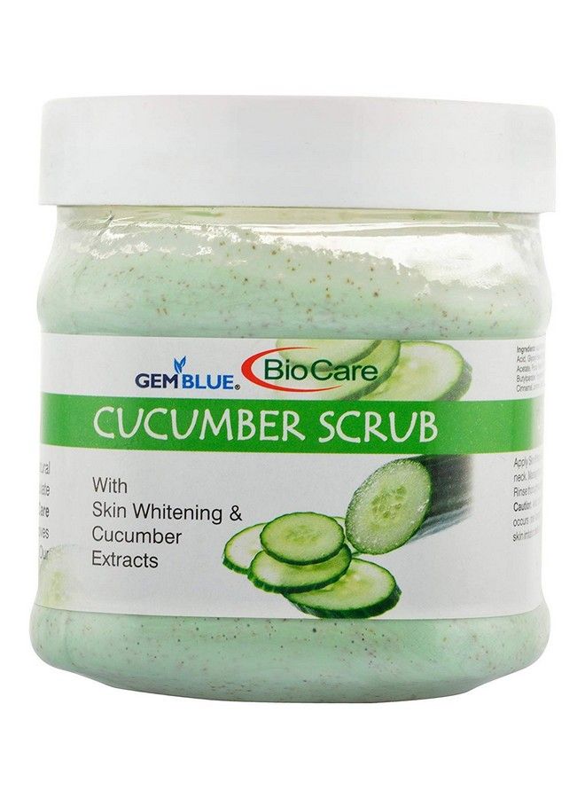 Gemblue_Biocare Cucumber Scrub With Whitening Skin & Cucumber Extract