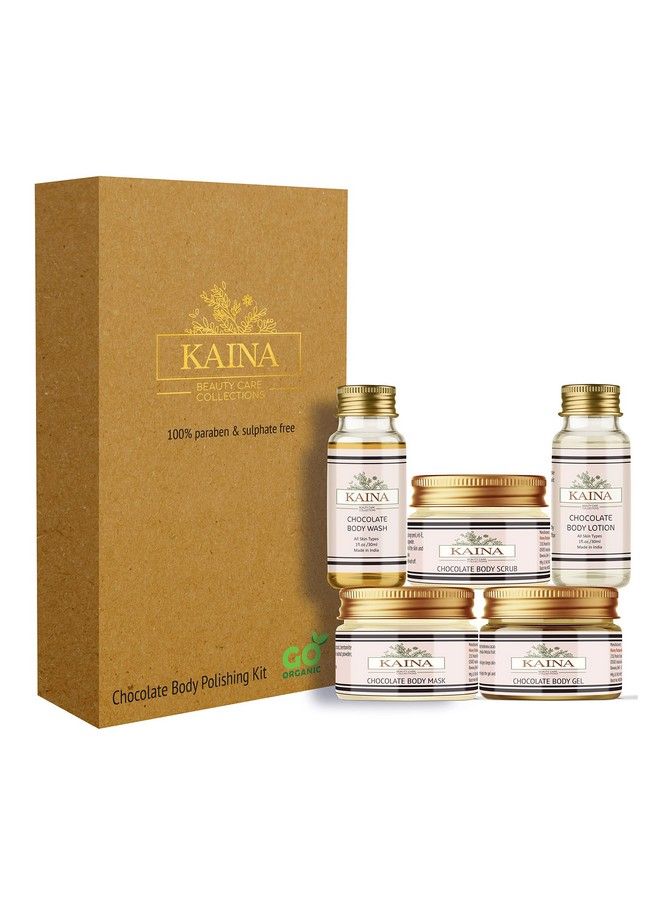 Kaina Chocolate Body Polishing Kit Set Of 5