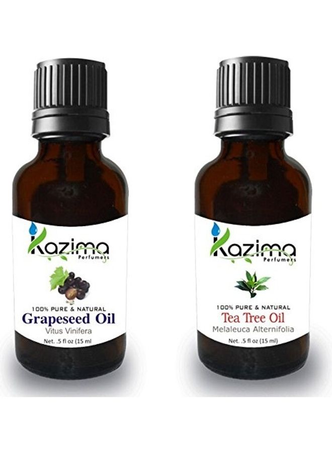 Grape Seed Oil And Tea tree Oil 15ml