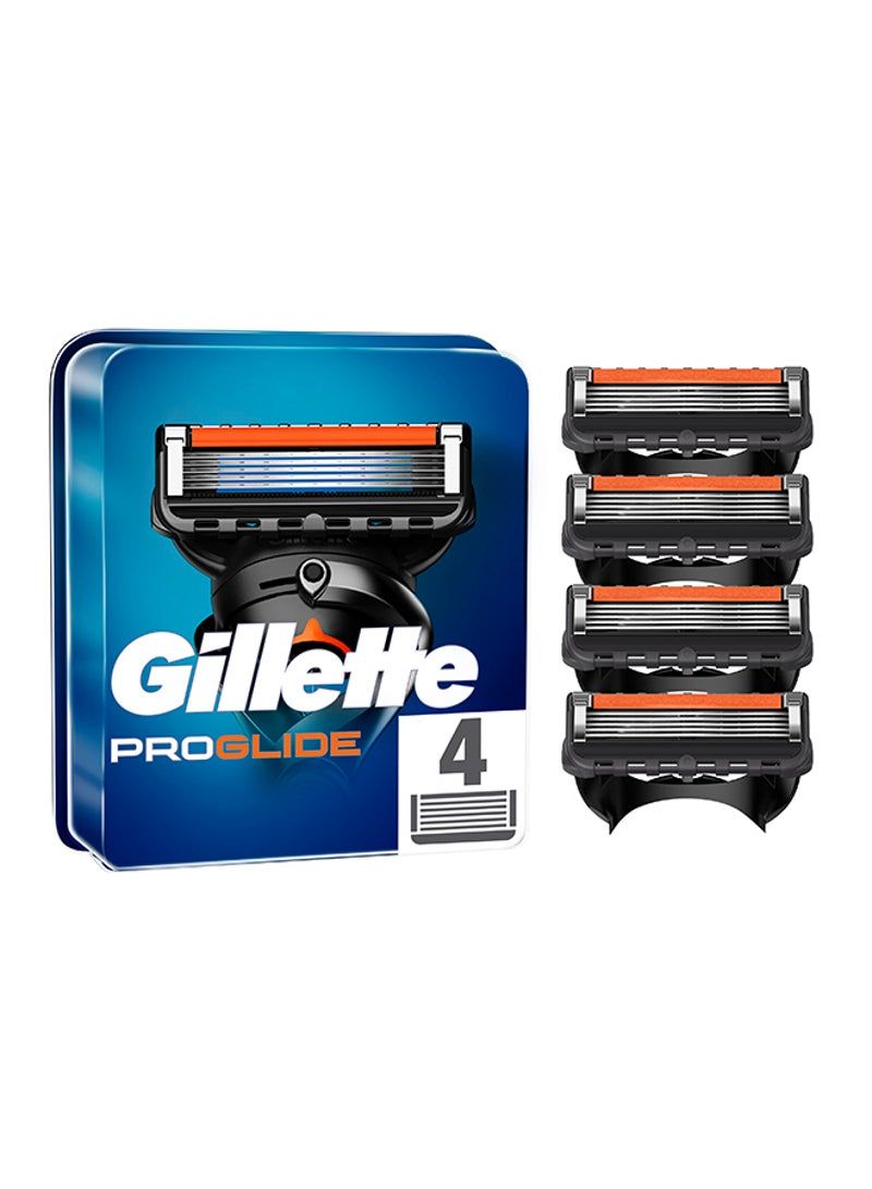 Gillette Fusion ProGlide Blades x4