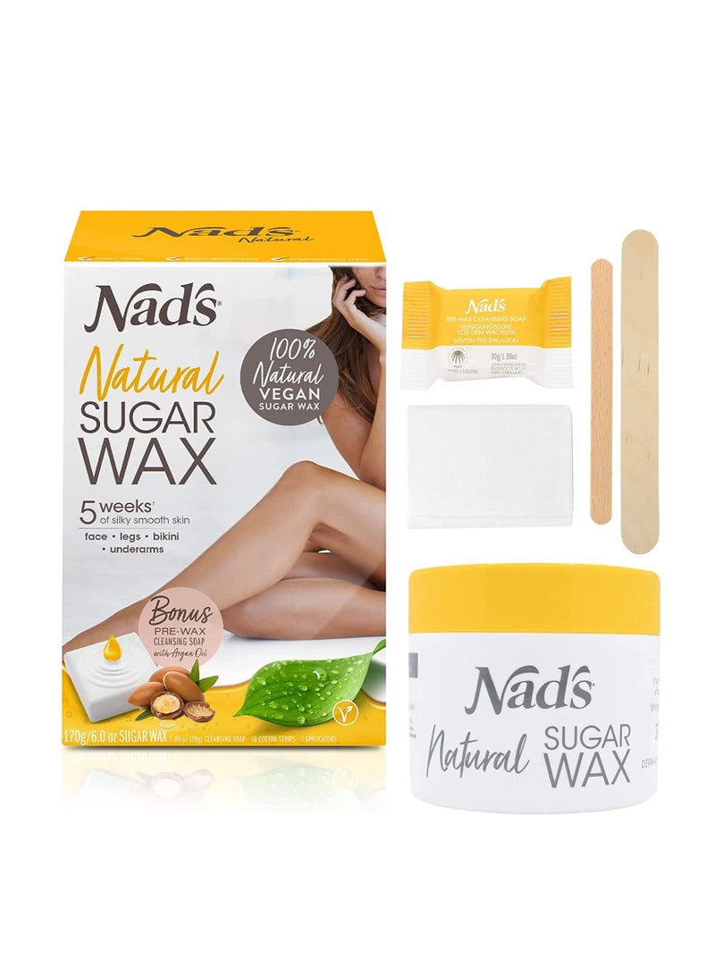 Sugar Wax Kit Wax Hair Removal For Women for Body and Face Wax for All Skin Types