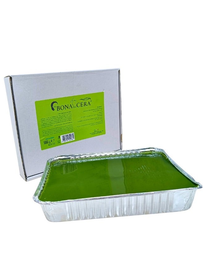 Hot Depilatory Hard Wax Green 1000g