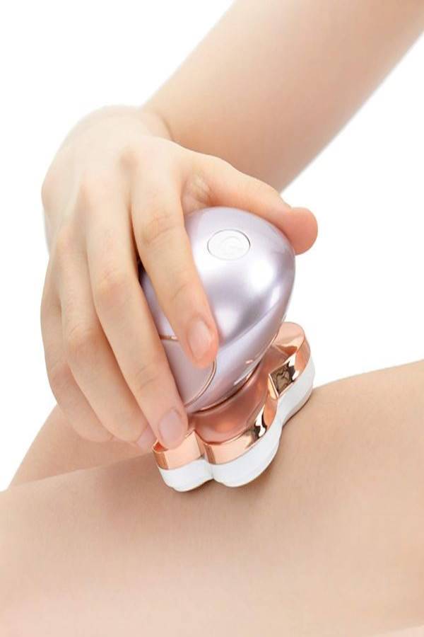 Leg Hair Epilator White/Pink/Gold