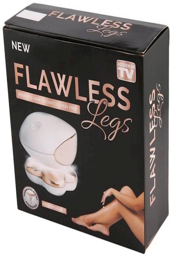 Leg Hair Epilator White/Pink/Gold