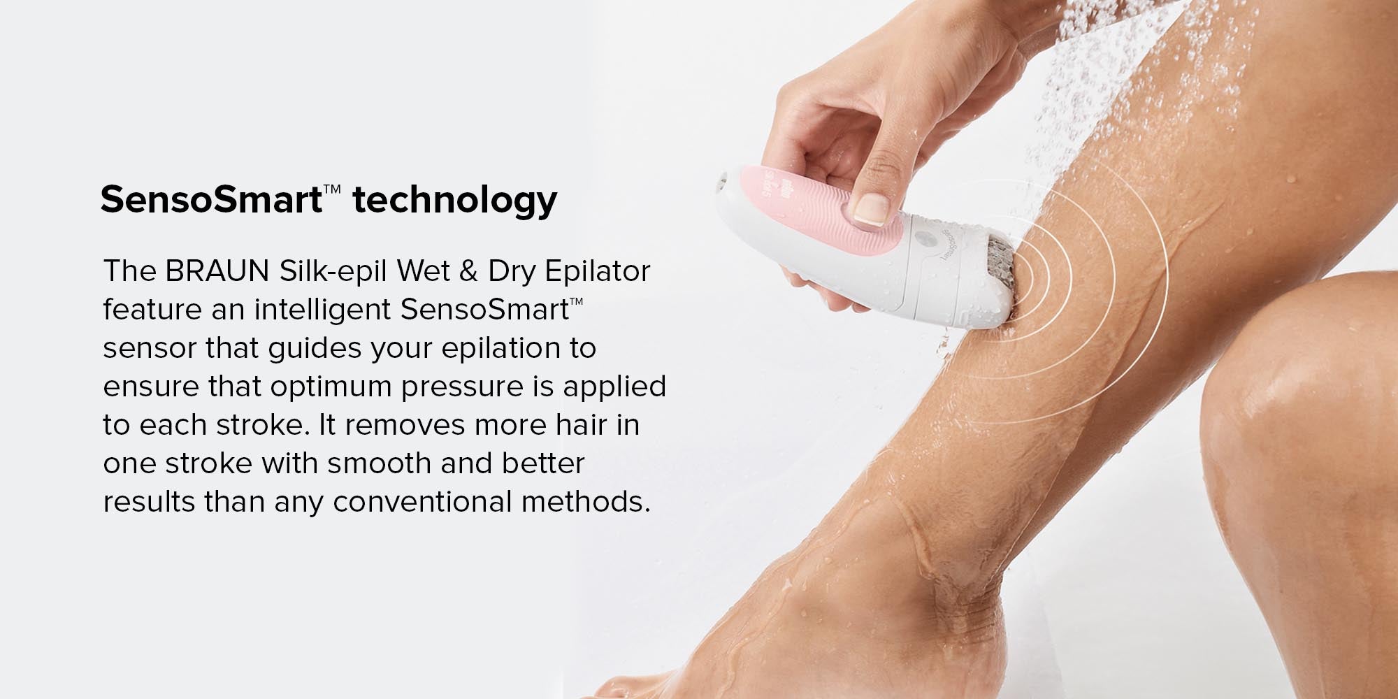 Silk-Epil SE 5875 Beauty Wet And Dry Epilator White/Pink