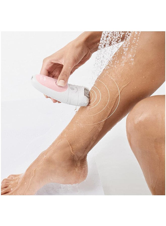 Silk-Epil SE 5875 Beauty Wet And Dry Epilator White/Pink