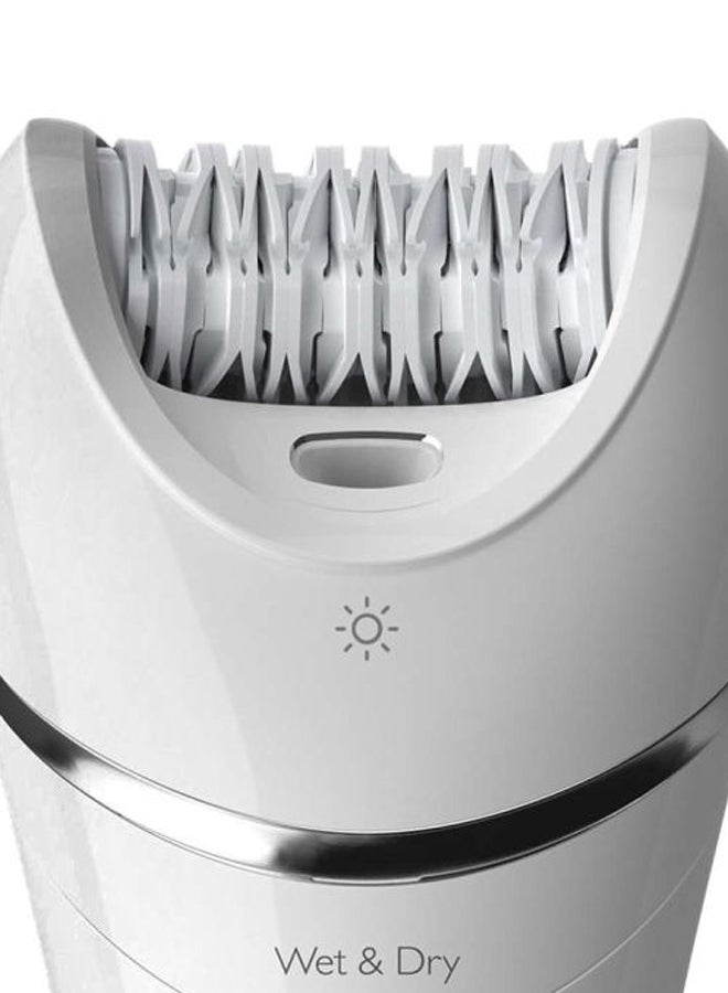 Epilator Series 8000 Wet And Dry Epilator BRE700/01, 2 Years Warranty White