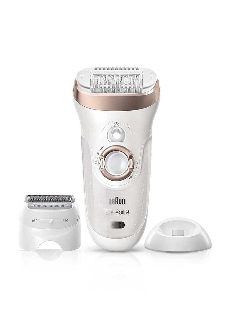 Silk-Épil 9 9-561 Wet And Dry Cordless Epilator/Epilation + 6 Extras 60grams