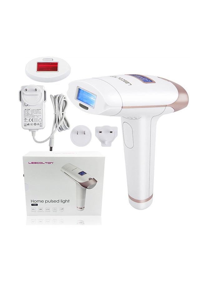 Home Pulsed Light Digital Hair Removal Laser White/Pink 500grams