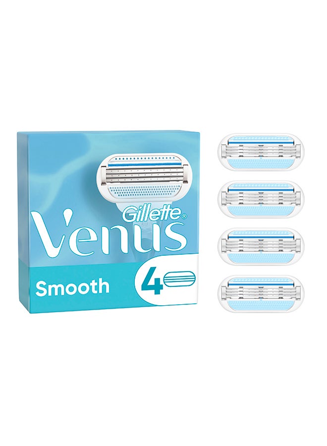 Gillette Venus Smooth Blades x4