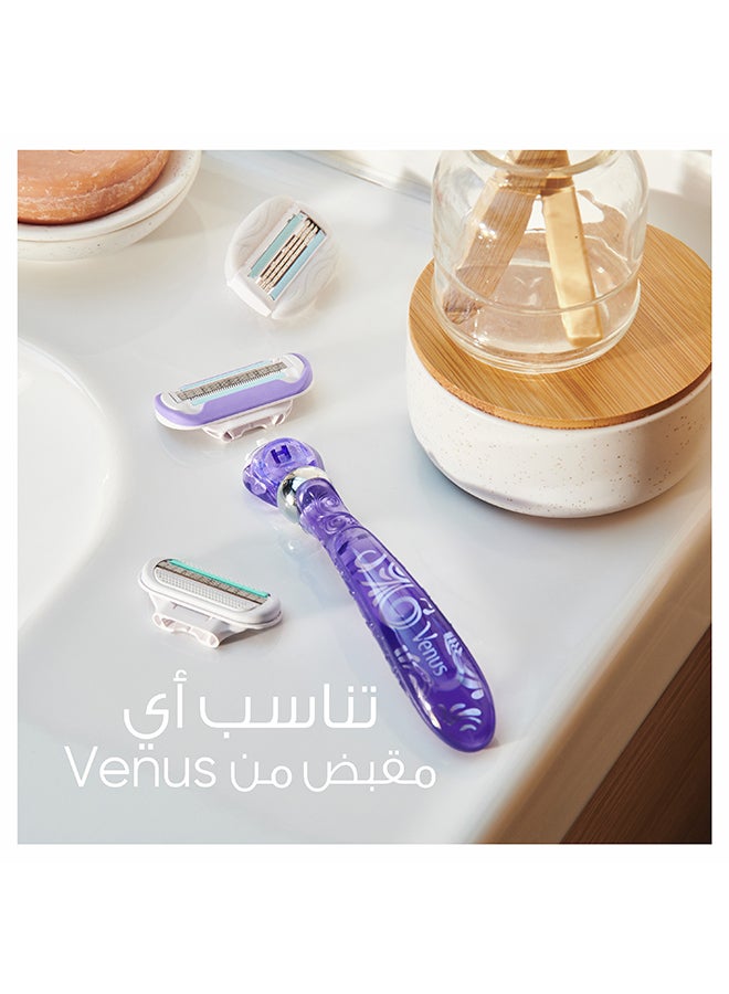 Gillette Venus Deluxe Smooth Swirl Blade - 5 Blades