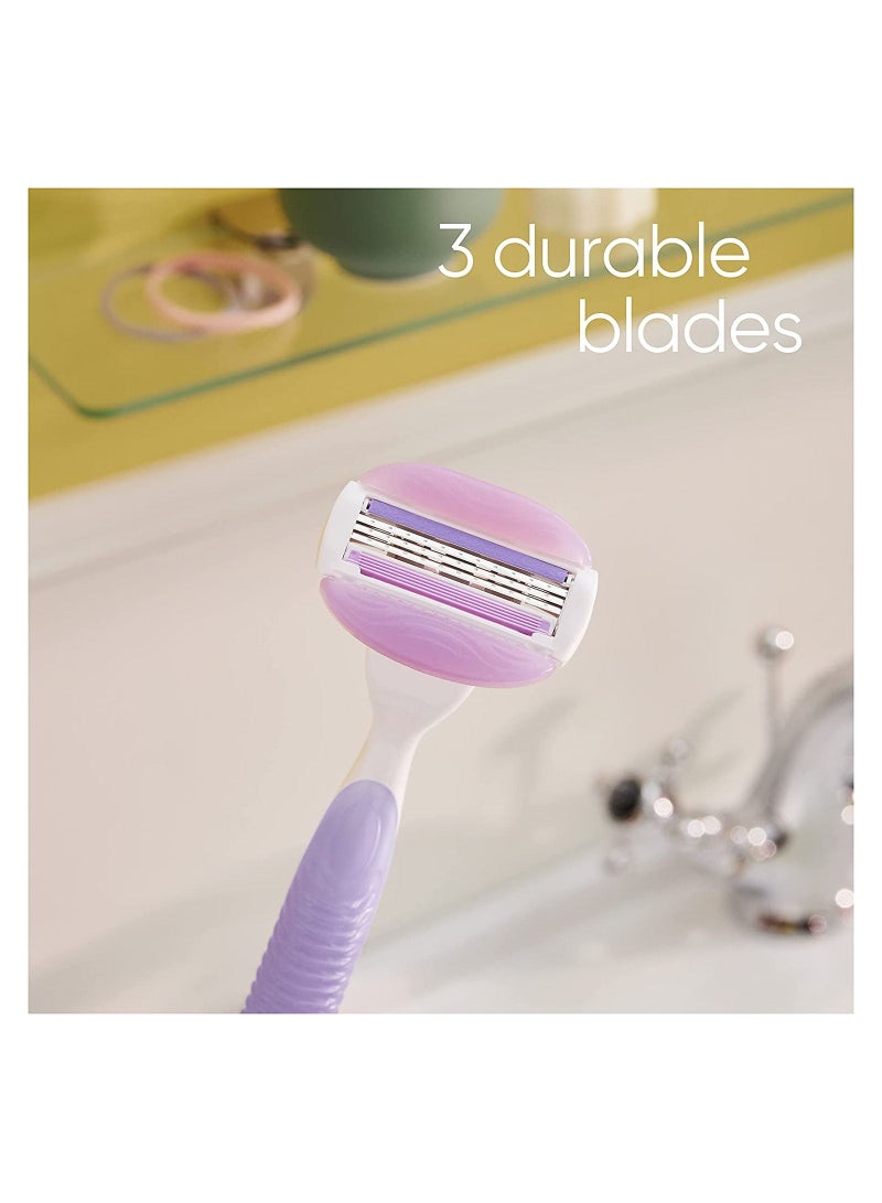 Venus Comfortglide Breeze Women's Razor Blade Refills, 4 Count