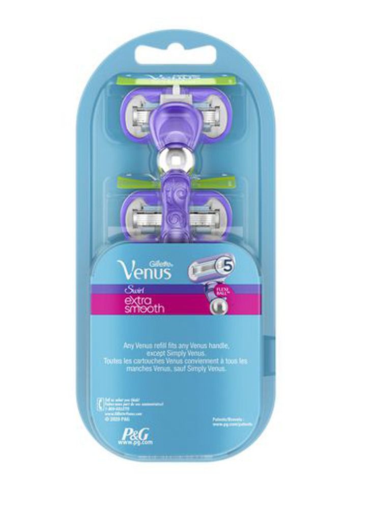 Venus Extra Smooth Swirl Women's Razor - 1 Handle + 1 Refill
